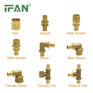 Brass slide sleeve fittings