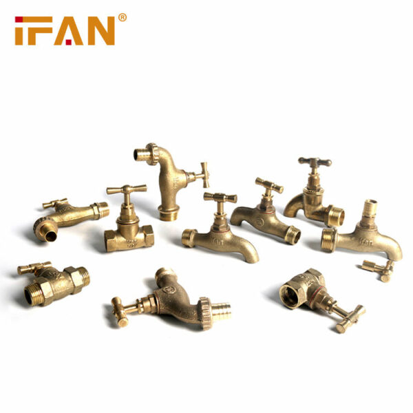 Brass water tap