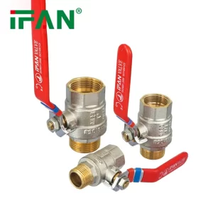 male brass ball valve