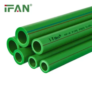 PPR Green Plastic Pipes